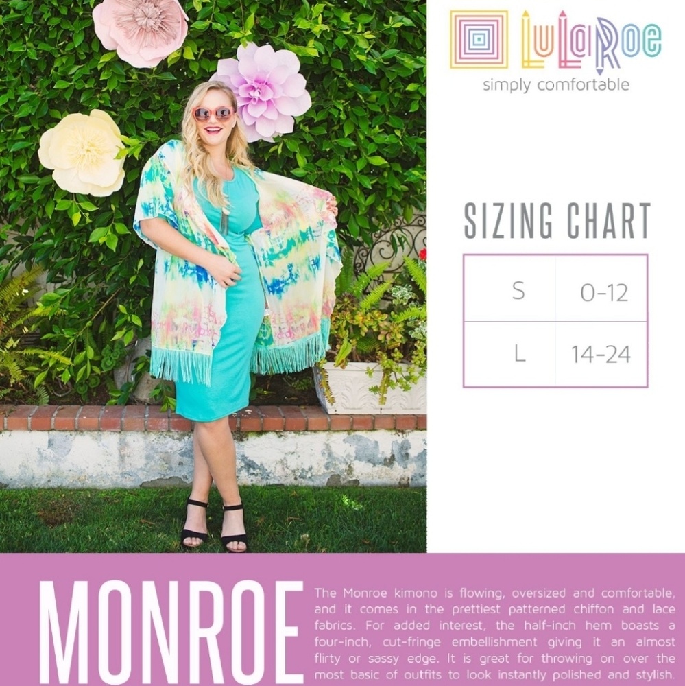 BRAND NWT Lularoe Monroe size L